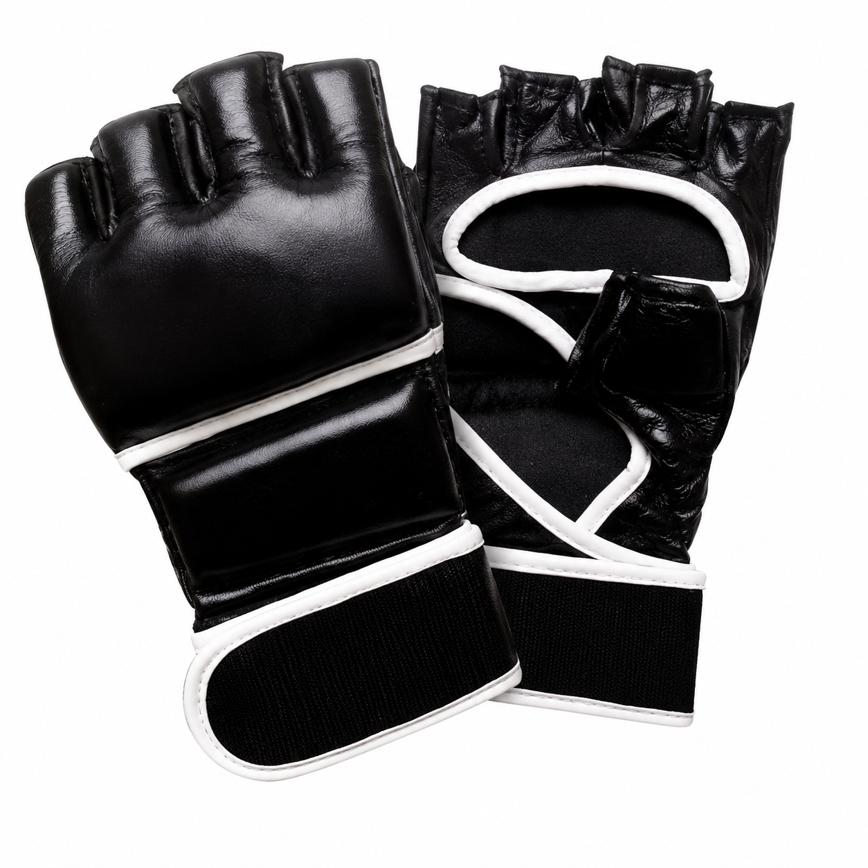 Premium Genuine Leather MMA Gloves for Training, Sparring & Professional Fighting