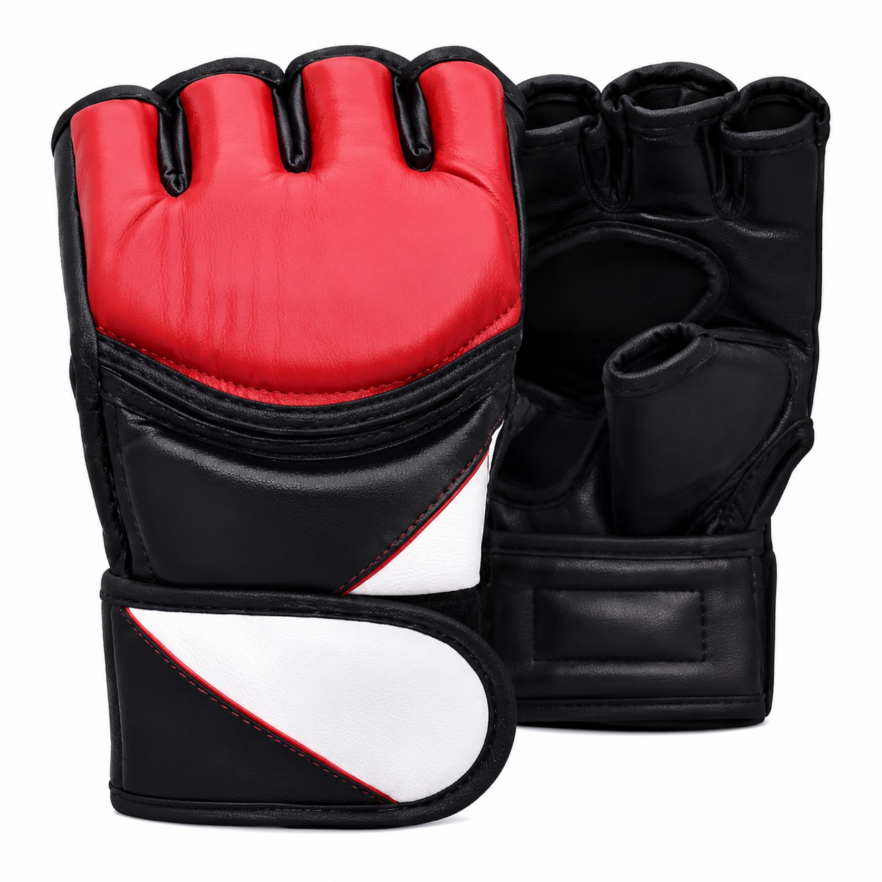 Custom Genuine Leather MMA Gloves for Training, Sparring & Professional Combat | OEM Manufacturer