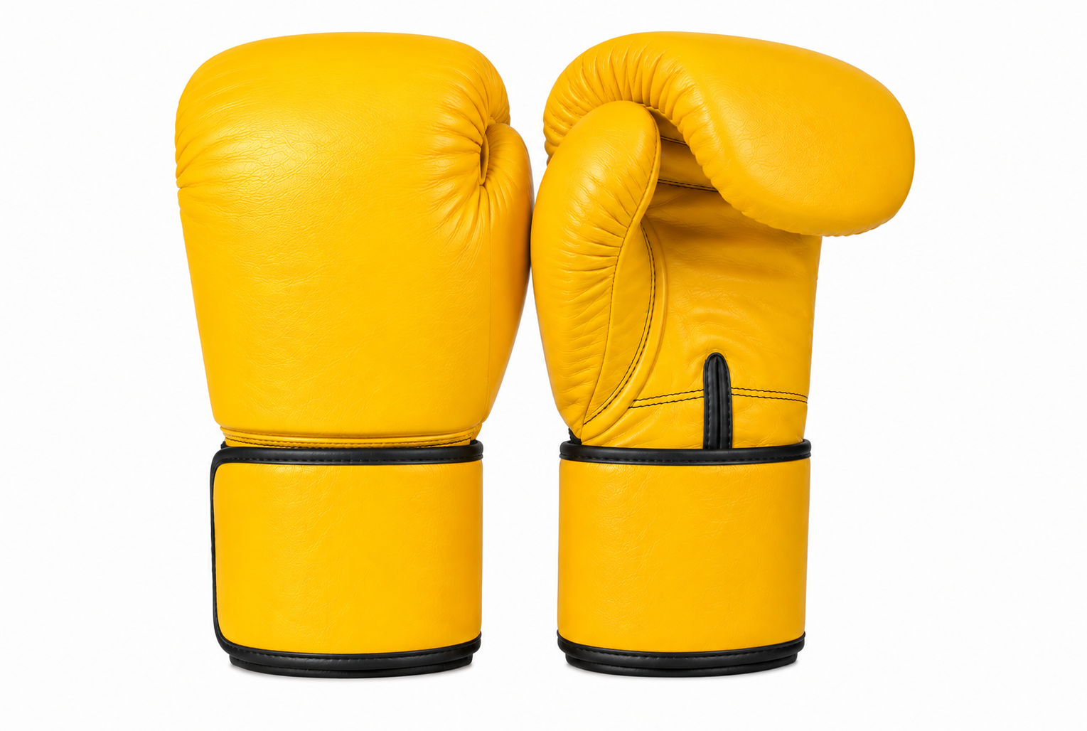 Training Boxing Gloves genuine leather yellow Bulk Boxing Equipment Supplier